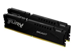 KINGSTON DIMM DDR5 64GB 2x32GB kit 5200MT/s KF552C40BB2K2-64 FURY Beast Black EXPO 19