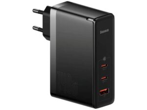 Baseus Baseus GaN5Pro punjač 140W 1*Usb A/2* Type C + kabl Type C/Type C crna