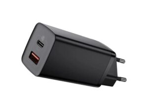 Baseus Baseus GaN2Lite punjač 65W Type C/Usb A crna 19