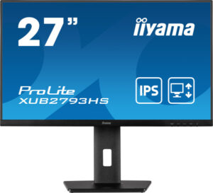 Monitor 27" Iiyama XUB2793HS-B7 IPS 1920x1080/100Hz/1ms/HDMI/DP/zvučnici/pivot