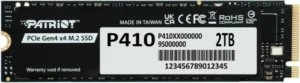 SSD M.2 NVMe 2TB Patriot P410 5000MBS/4500MBS P410P2TBM28H