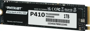 SSD M.2 NVMe 1TB Patriot P410 5000MBS/4500MBS P410P1TBM28H