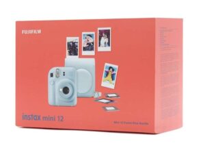 FUJIFILM MINI 12 SKY BLUE BUNDLE