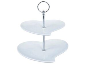 Vilde 122936 Porcelanski stalak za serviranje na dva nivoa