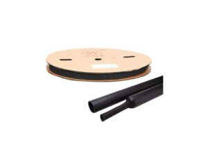 WOER HEAT Termoskupljajući bužir 15mm crni 100m