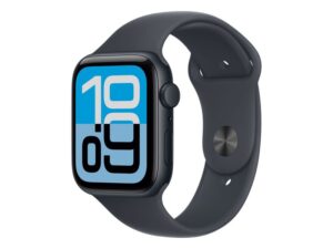 APPLE Watch SE 3 GPS 44mm Midnight Aluminium Case with Midnight Sport Band – S/M (mehn4rk/a)