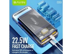 Bavin Power bank 10 000mAh 22.5W – PC002 crna