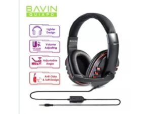 Bavin Gaming slušalice sa mikrofonom 3,5mm 1,8m crna