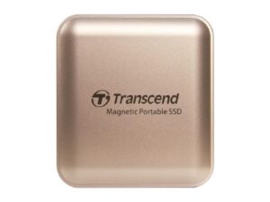 TRANSCEND Eksterni SSD, 2TB, Tip-C, podržava MagSafe, Champagne gold (TS2TESD420G)