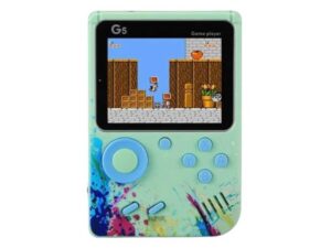 NIKEDA Gaming Console – G5 Handheld Console (Green-Blue)
