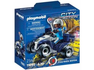 PERTINI Playmobil City action Policajac na kvadu