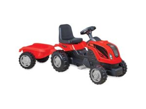 Milla Toys Traktor na pedale sa prikolicom crveni 88/10107