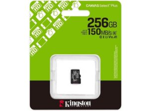 KINGSTON 256GB, MicroSD, Canvas Select Plus (SDCS3/256GBSP)