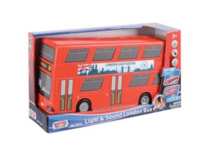 MotorMax Metalni auto 12” Light & Sound London Bus 25/78316
