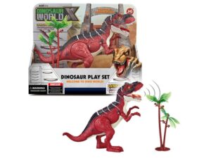 PERTINI T-Rex crveni sa zvučnim i svetlosnim efektima