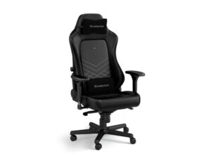NOBLECHAIRS HERO Gaming stolica crno-platinum bela