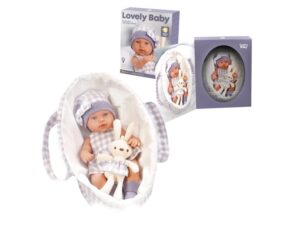 PERTINI Lutka Lovely Baby 33cm u nosiljci 19