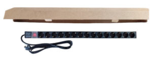 ExeLink Razvodni PDU panel za rack 19 in, sa 15 uticnih mesta, kabl 2m (aluminijum)