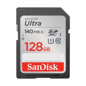 SanDisk SDXC 128GB Ultra 140mb/s