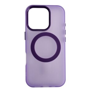 Silikonska futrola Magsafe FLURO COLOR HONOR 400 Lite LJUBIČASTA