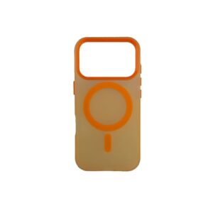 Silikonska futrola Magsafe FLURO COLOR Iphone 17 Pro NARANDŽASTA