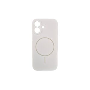 Silikonska futrola Magsafe LUX Iphone 17 BELA