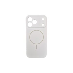 Silikonska futrola Magsafe LUX Iphone 17 PRO MAX BELA Silikonska futrola Magsafe LUX Iphone 17 PRO MAX BELA