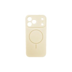 Silikonska futrola Magsafe LUX Iphone 17 PRO MAX BEŽ