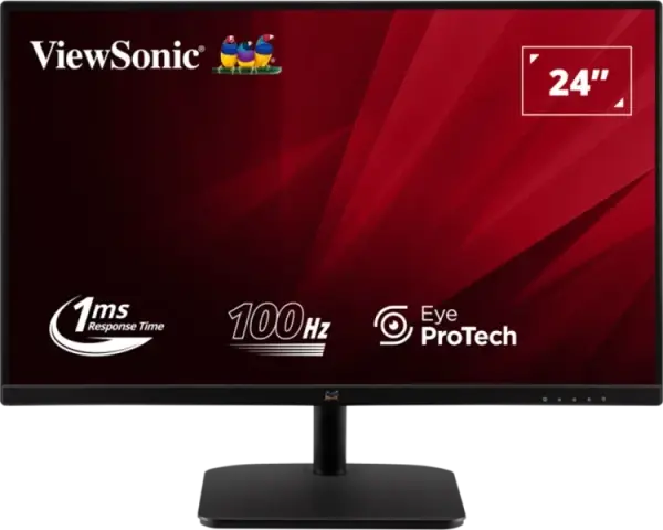 Monitor 24  ViewSonic VA2432-MHD-3 1920×1080/Full HD/IPS/100Hz/HDMI/VGA/DP/Zvučnici
