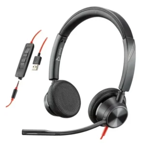 Slušalice sa mikrofonom Plantronics Poly Blackwire 3325 crne