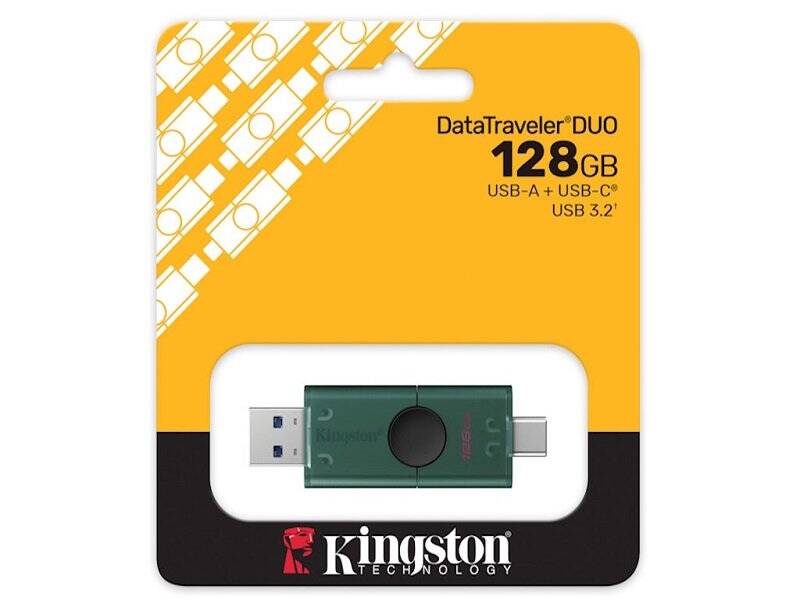 KINGSTON DataTraveler Duo Gen2 (USB-A + USB-C) USB memorija, 128GB (DTDEG2/128GB)