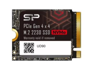 SILICON POWER UD90 1TB PCIe Gen 4×4 2230 SSD – Max 4900/3200 MB/s