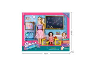 Milla Toys Lutka učiteljica sa dodacima I lutkicama 11/02090