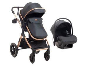 BBO KOLICA ZA BEBE (X1) DORY SET – BLACK