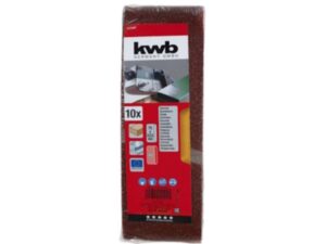 EINHELL By KWB trakasti brusni papir 75×533 GR60 | drvo-metal/alu-oksid set 10/1 49902506