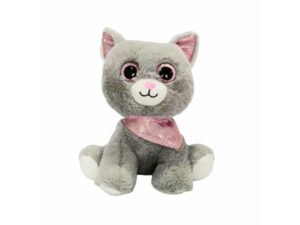 Milla Toys Plišana igračka Maca sa mašnom 25cm 29AF042 11/80001-1