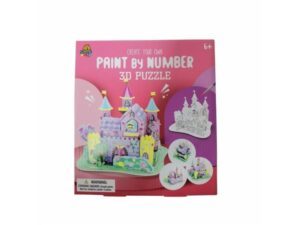Milla Toys Kreativni set Sastavi i oboji dvorac od puzli SS-23-006 63/71345
