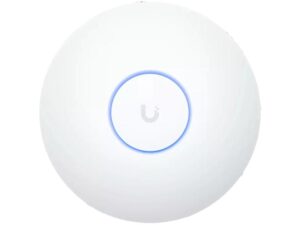 UBIQUITI UniFi U7-LR Long-Range Compact, ceiling-mount WiFi 7 AP with 5 spatial streams and extended signal range