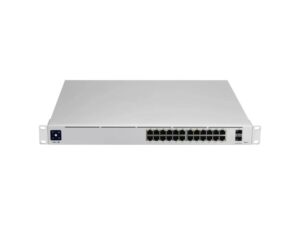 UBIQUITI Layer 3 Etherlighting USW-PRO-HD-24-POE-EU (22) 2.5 GbE, (2) 10 GbE PoE++ ports, (4) 10G SFP+ ports