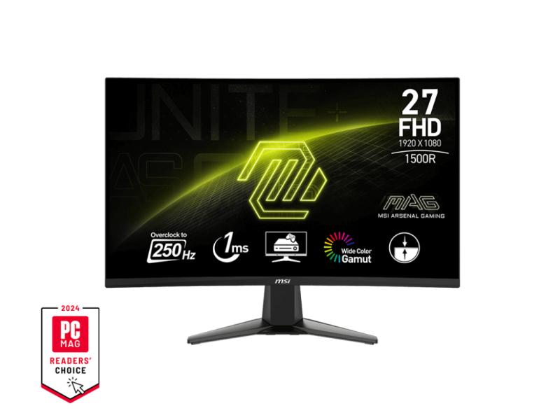 MSI 27” MAG 27C6X VA FHD 250Hz DP/2xHDMI Zakrivljen