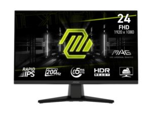 MSI 24” MAG 242F IPS, FHD, 0,5ms, 200Hz, HDMI, DP