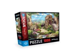 Blue Focus Puzzle Old Houses and Flowers BF285 108/22855