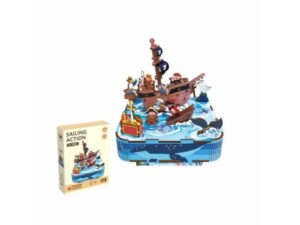 Milla Toys Drvene 3D muzičke puzzle Sailing Action 91/71767
