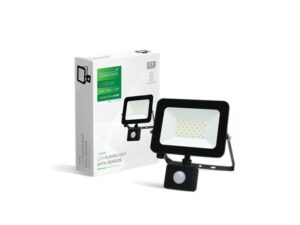 GREENTECH LED reflektor sa senzorom 30W 6500K 2550lm IP65 (AFS-30BK)