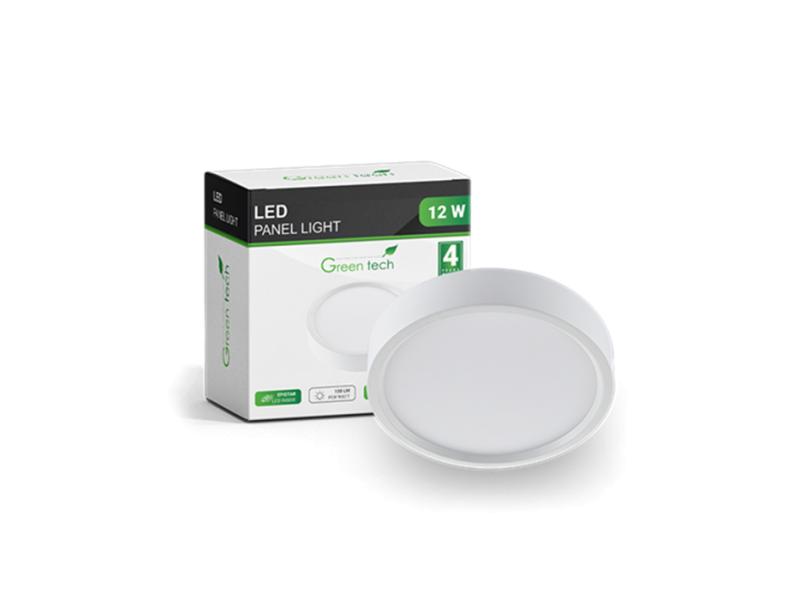 GREENTECH LED panel 12W 6500K (CX-R02-12CW)