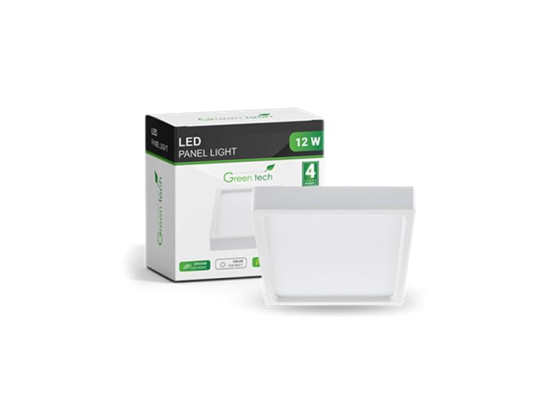 GREENTECH LED panel 12W 4200K (CX-S02-12NW)