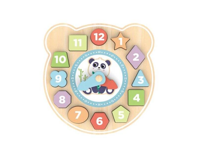 TOOKY TOY Drveni edukativni sat HP078 107/52787