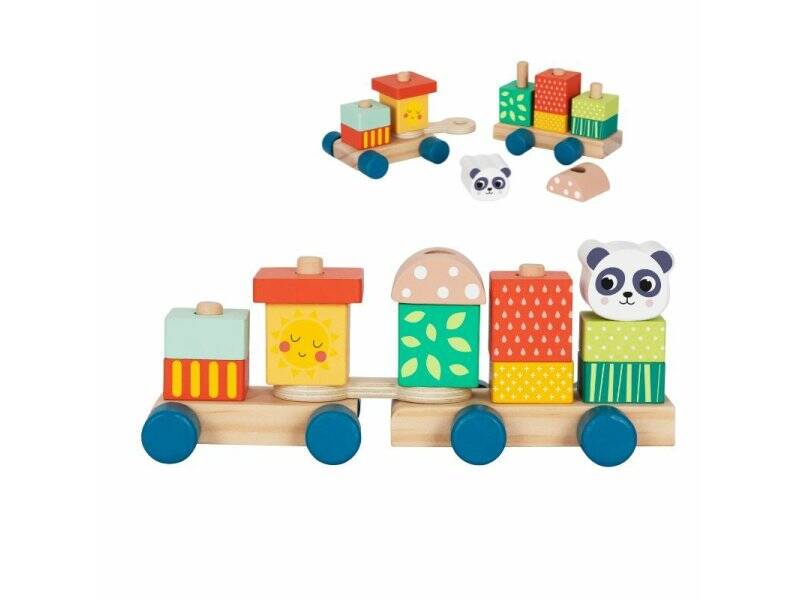 TOOKY TOY Drvena igračka Vozić HP087 107/52879