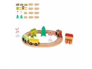 TOOKY TOY Drvena igračka Voz HP094 107/52947