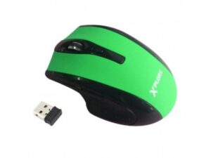 XPLORE Bežični miš XP1221 zeleno – crni OUTLET